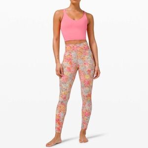 Lululemon Align 28” Inflorescence Multi Floral Leggings Sz 2